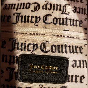 Juicy Couture backpack, With Gold Label Hardware.